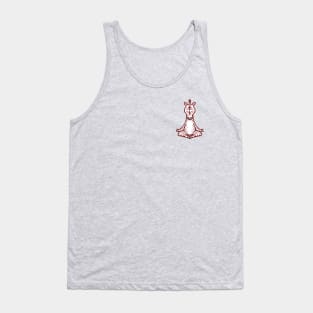 Zebra Animals Meditation Zen Buddhism Tank Top